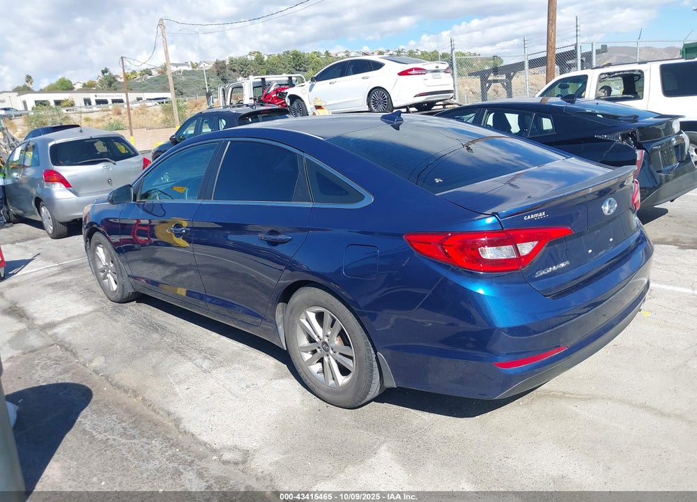 2016 HYUNDAI SONATA SE VIN: 5NPE24AFXGH389799
