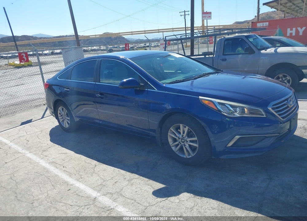 2016 HYUNDAI SONATA SE VIN: 5NPE24AFXGH389799