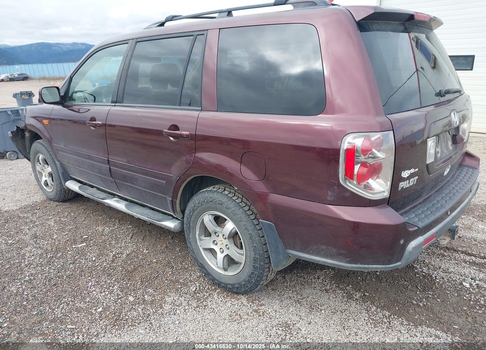 2008 HONDA PILOT EX-L VIN: 5FNYF187X8B048398