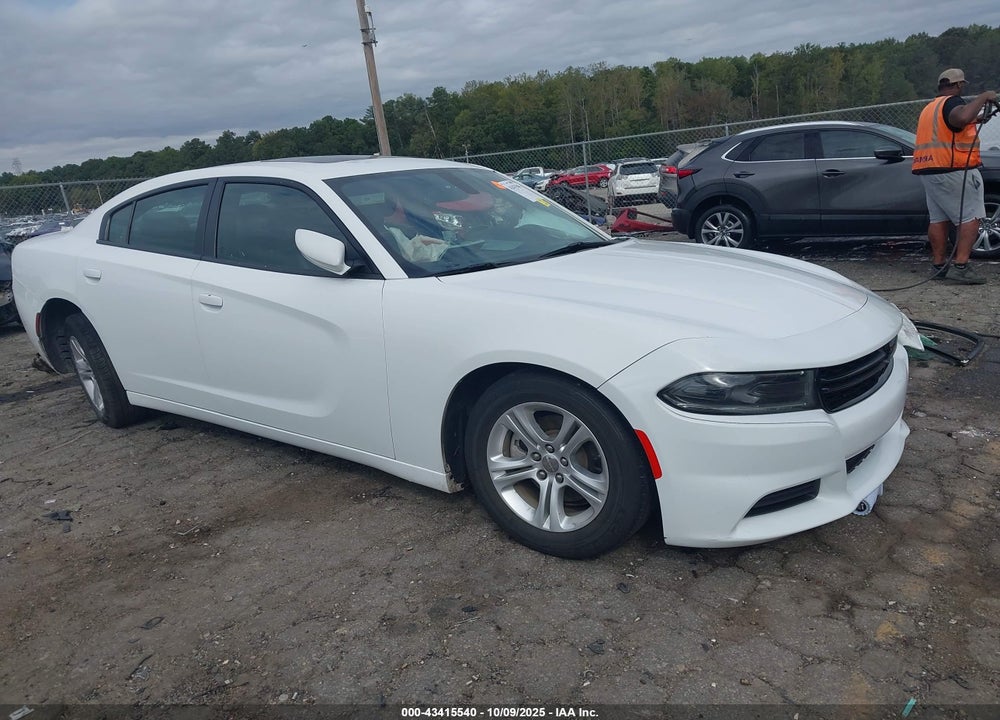 2022 DODGE CHARGER SXT RWD VIN: 2C3CDXBG5NH161455