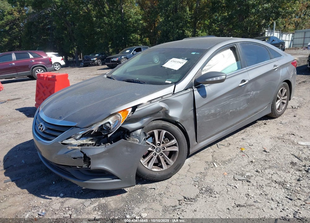 2014 HYUNDAI SONATA VIN: 5NPEB4AC6EH872824