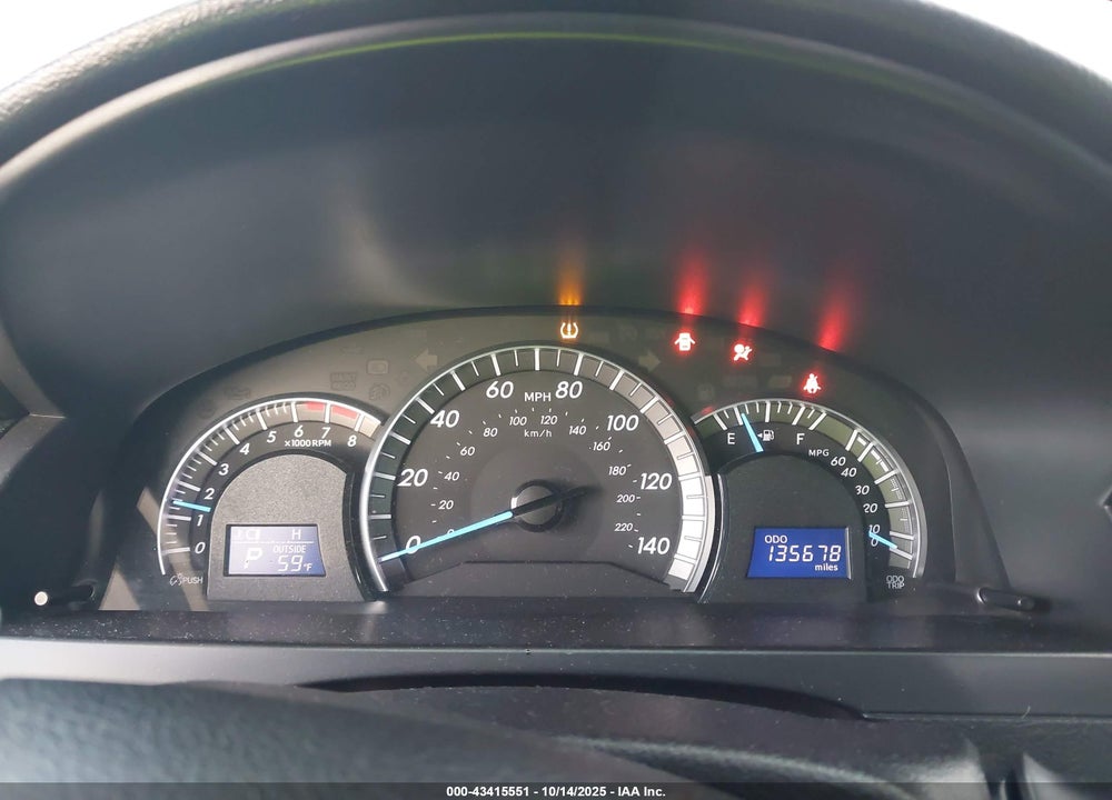2014 TOYOTA CAMRY SE VIN: 4T1BF1FK0EU745347