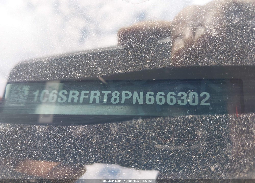 2023 RAM 1500 VIN: 1C6SRFRT8PN666302