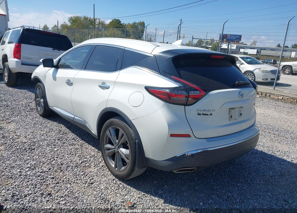 2019 NISSAN MURANO PLATINUM VIN: 5N1AZ2MS6KN116466