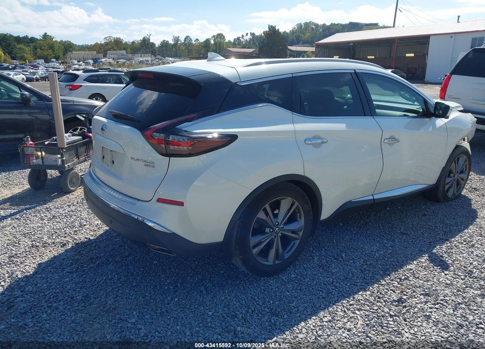 2019 NISSAN MURANO PLATINUM VIN: 5N1AZ2MS6KN116466