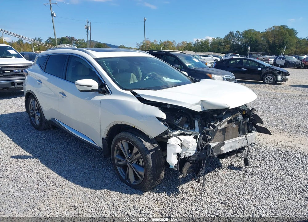 2019 NISSAN MURANO PLATINUM VIN: 5N1AZ2MS6KN116466