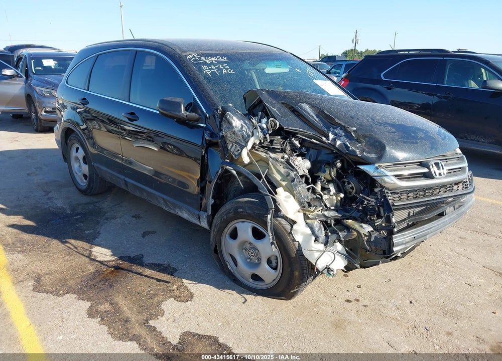 2010 HONDA CR-V LX VIN: 3CZRE3H35AG700970