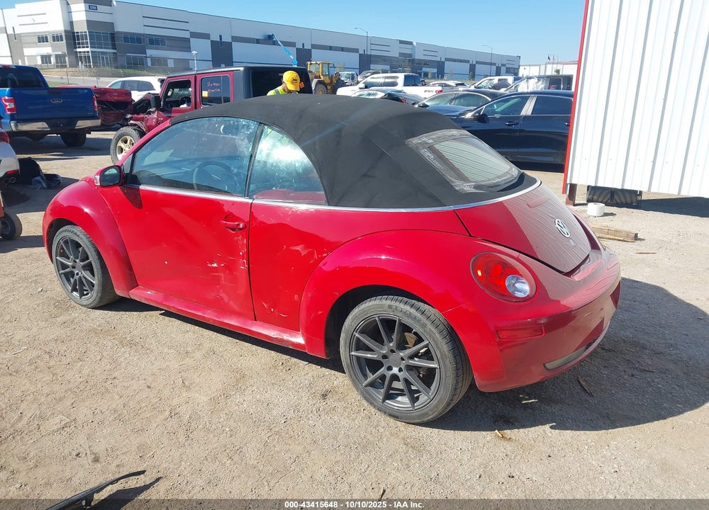 2007 VOLKSWAGEN BEETLE VIN: 3VWRF31YX7M400485