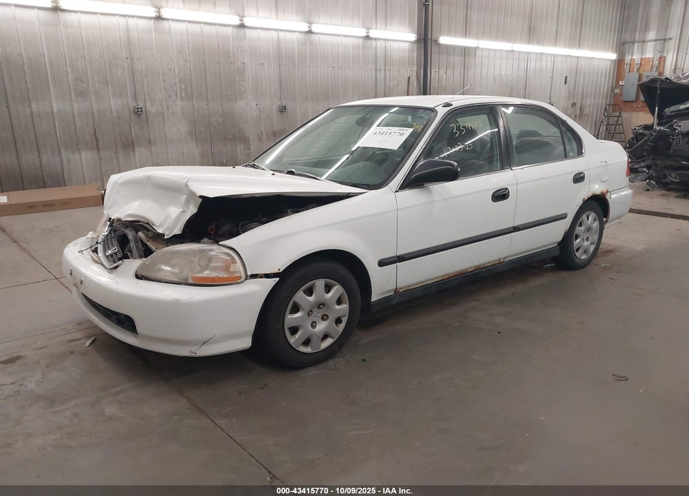 1998 HONDA CIVIC LX VIN: 2HGEJ6574WH623722