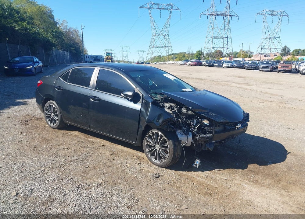 2016 TOYOTA COROLLA S PLUS VIN: 2T1BURHE7GC728397