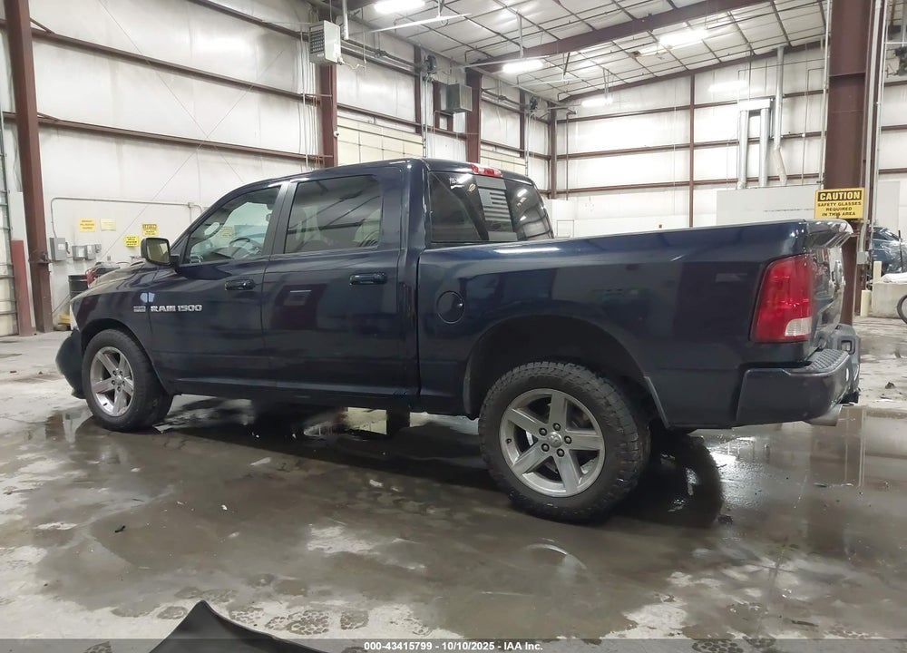 2012 RAM 1500 SPORT VIN: 1C6RD7MT8CS308963