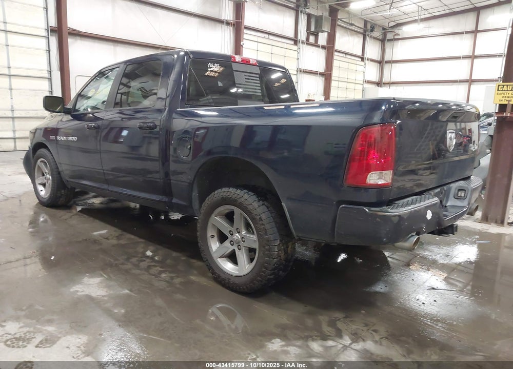 2012 RAM 1500 SPORT VIN: 1C6RD7MT8CS308963