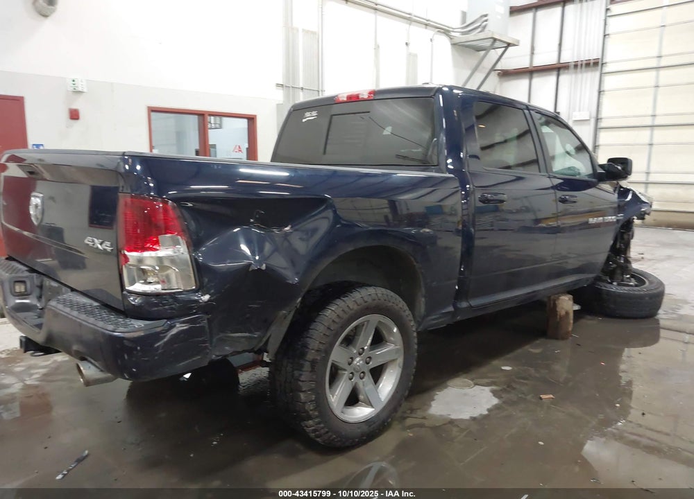 2012 RAM 1500 SPORT VIN: 1C6RD7MT8CS308963