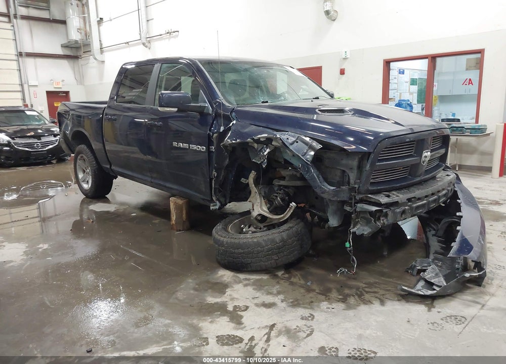 2012 RAM 1500 SPORT VIN: 1C6RD7MT8CS308963