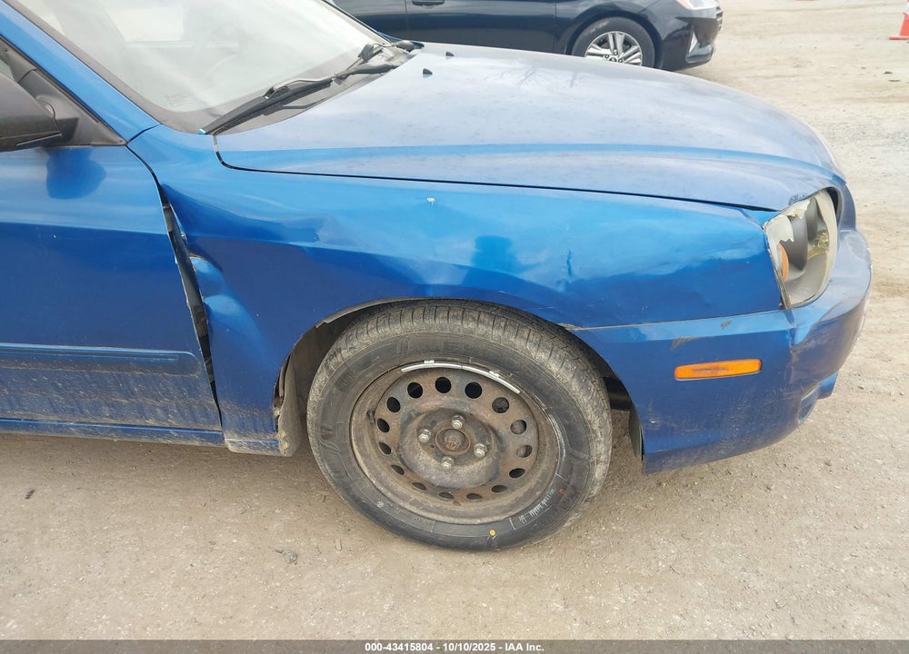 2006 HYUNDAI ELANTRA VIN: KMHDN46D66U352811