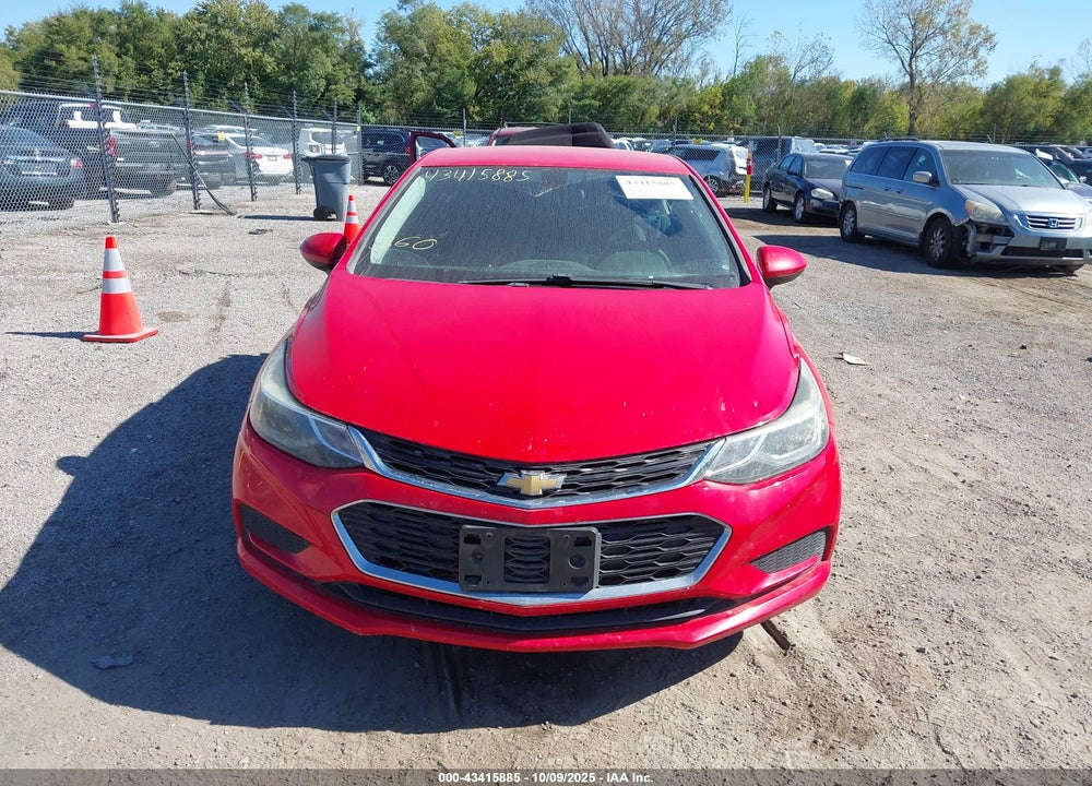 2018 CHEVROLET CRUZE LT AUTO VIN: 1G1BE5SM6J7117929