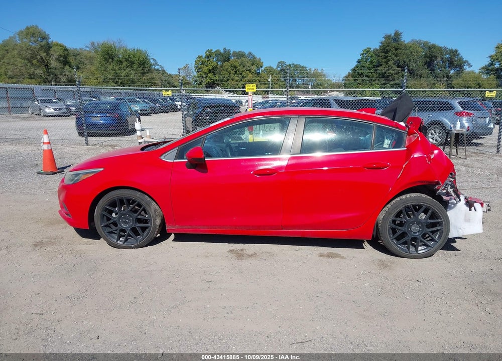 2018 CHEVROLET CRUZE LT AUTO VIN: 1G1BE5SM6J7117929