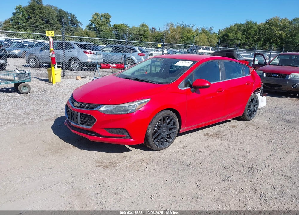 2018 CHEVROLET CRUZE LT AUTO VIN: 1G1BE5SM6J7117929
