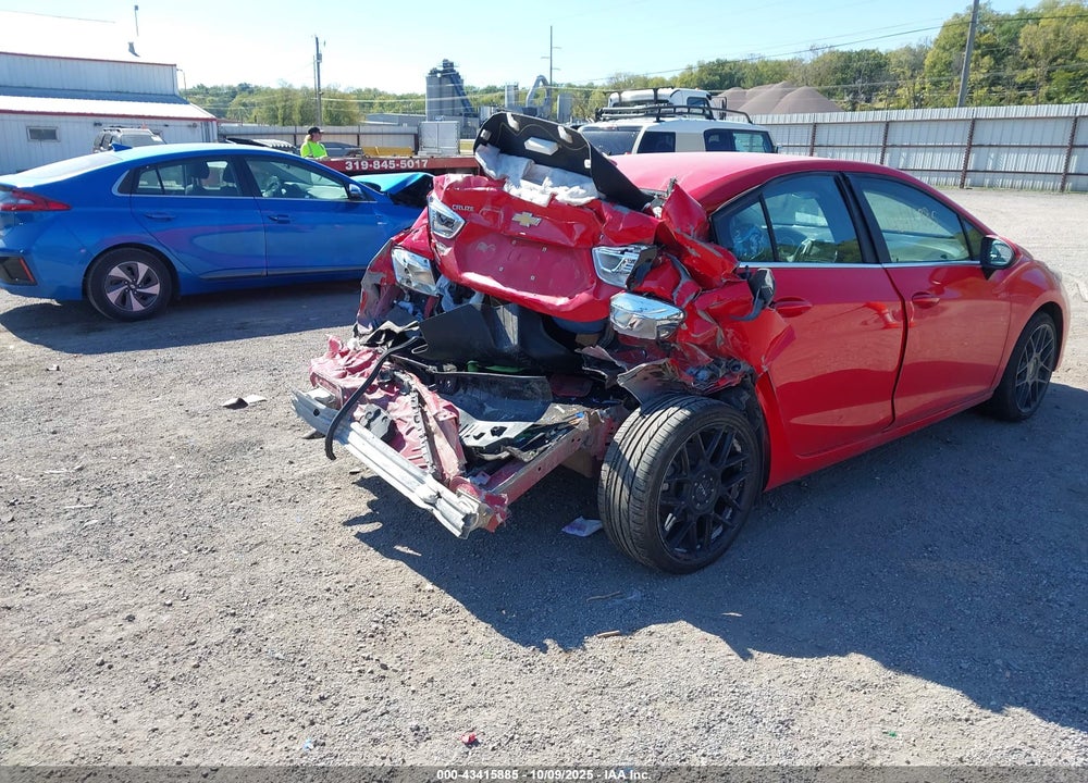 2018 CHEVROLET CRUZE LT AUTO VIN: 1G1BE5SM6J7117929