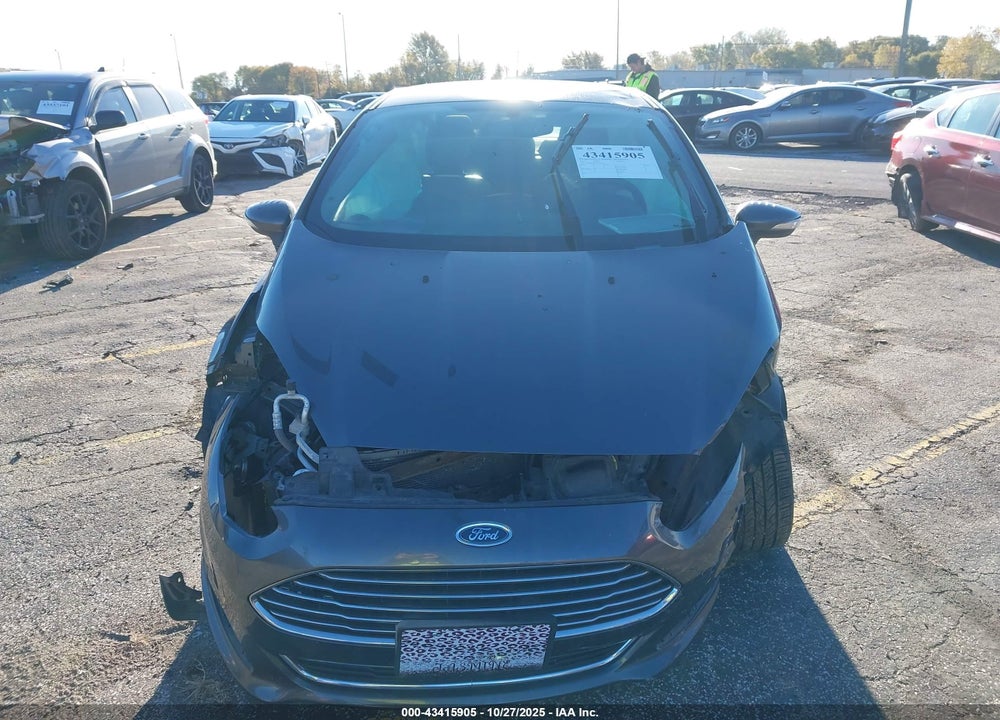 2017 FORD FIESTA TITANIUM VIN: 3FADP4CJ1HM136418
