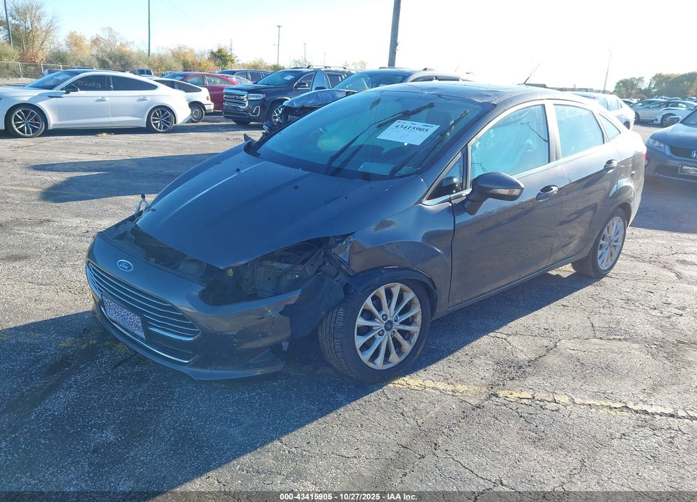 2017 FORD FIESTA TITANIUM VIN: 3FADP4CJ1HM136418