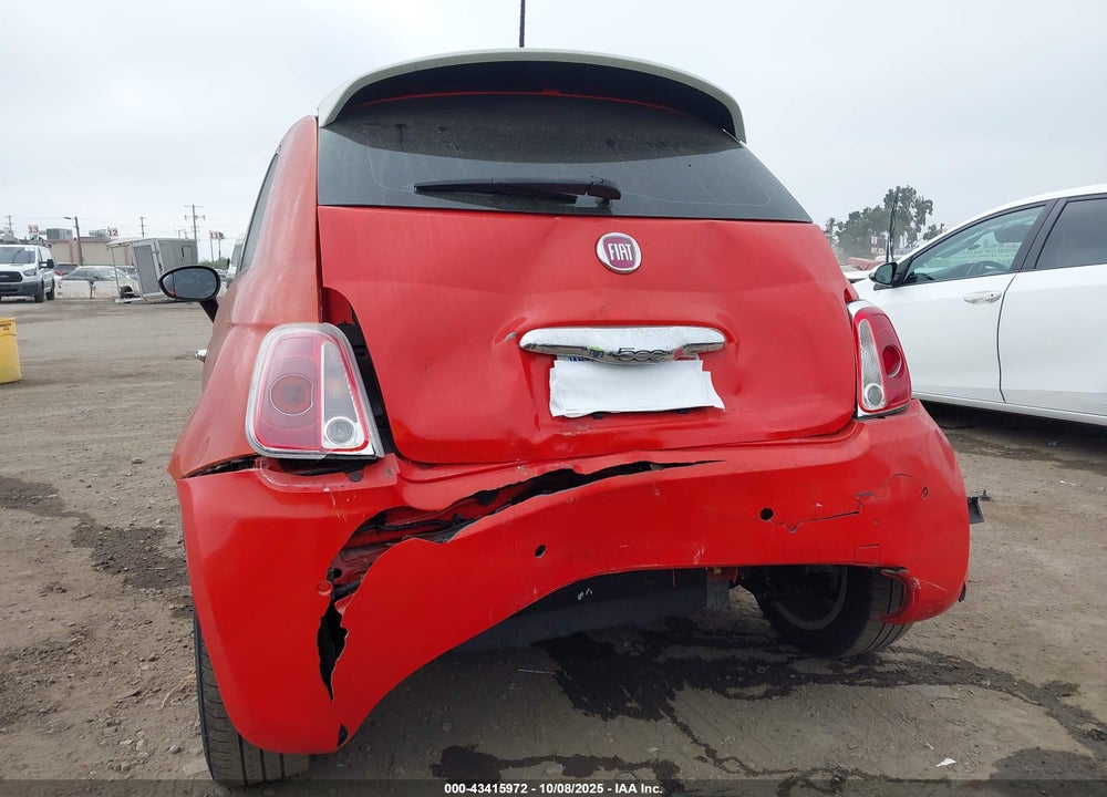 2013 FIAT 500E VIN: 3C3CFFGE5DT751687