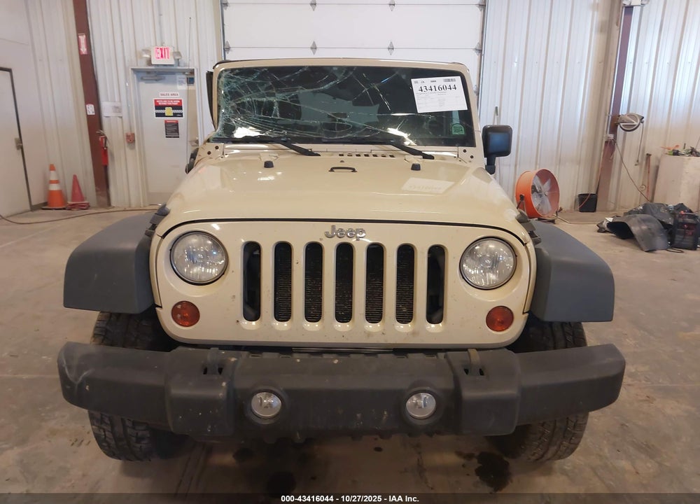2011 JEEP WRANGLER SPORT VIN: 1J4AA2D13BL529745