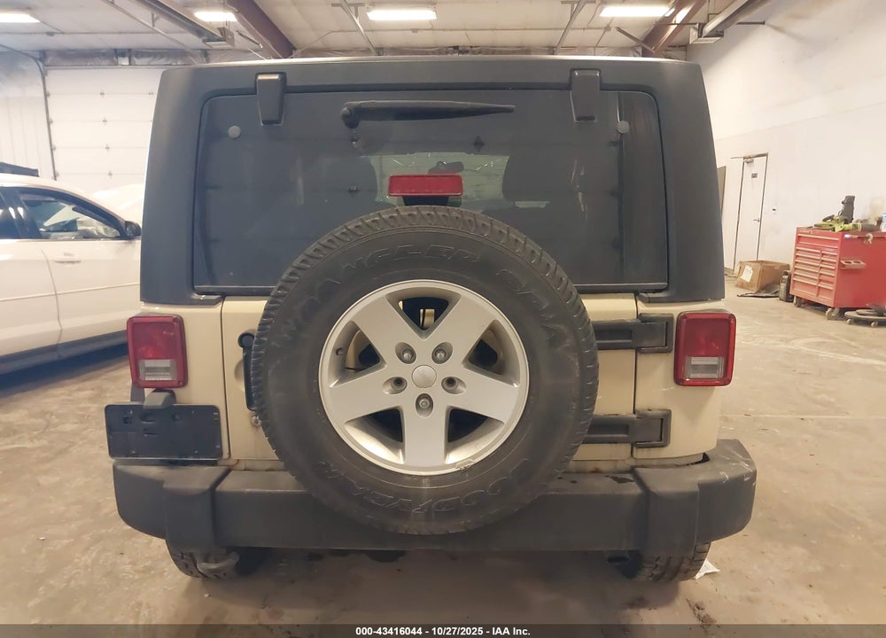 2011 JEEP WRANGLER SPORT VIN: 1J4AA2D13BL529745