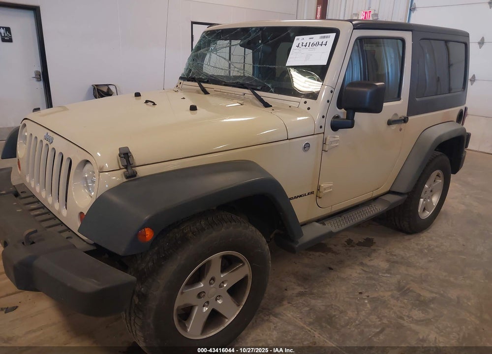2011 JEEP WRANGLER SPORT VIN: 1J4AA2D13BL529745