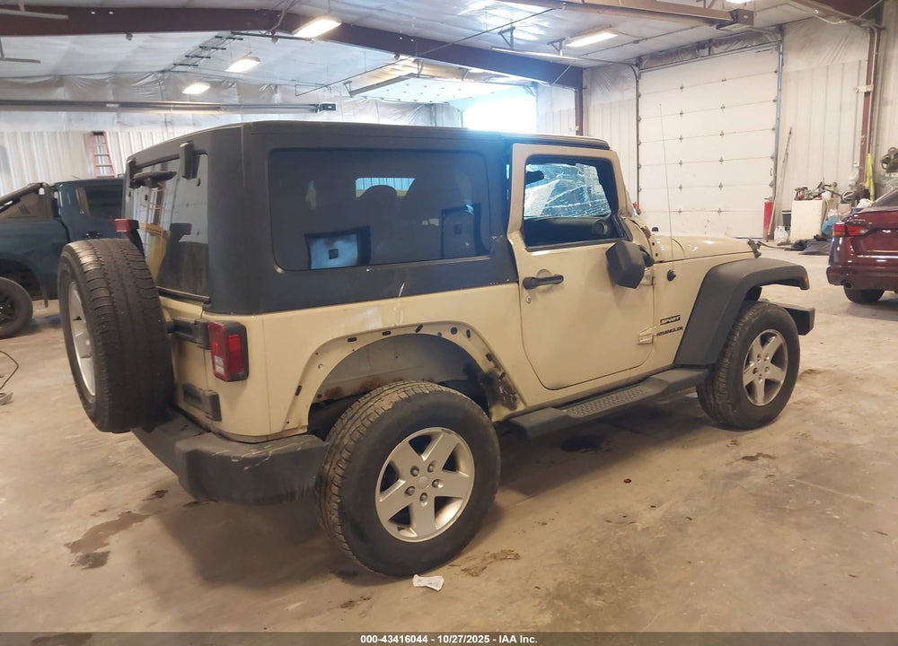2011 JEEP WRANGLER SPORT VIN: 1J4AA2D13BL529745