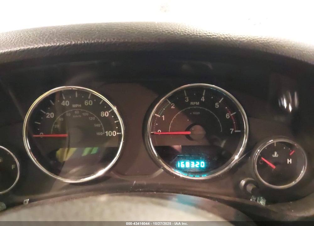 2011 JEEP WRANGLER SPORT VIN: 1J4AA2D13BL529745