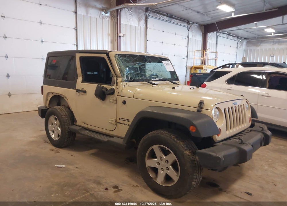 2011 JEEP WRANGLER SPORT VIN: 1J4AA2D13BL529745