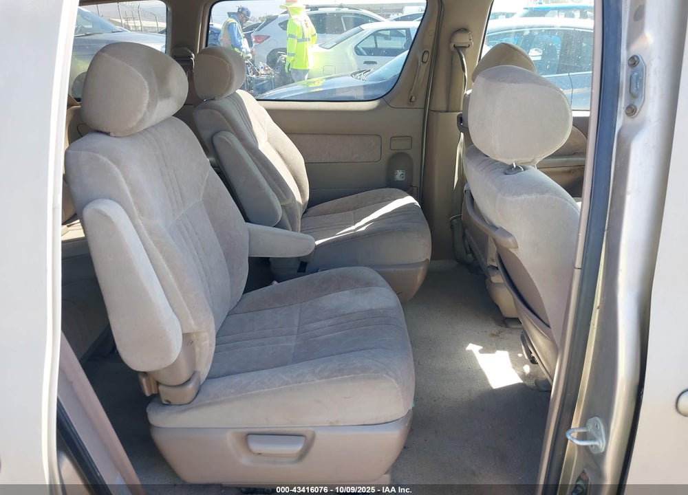 2000 TOYOTA SIENNA VIN: 4T3ZF13C2YU232902