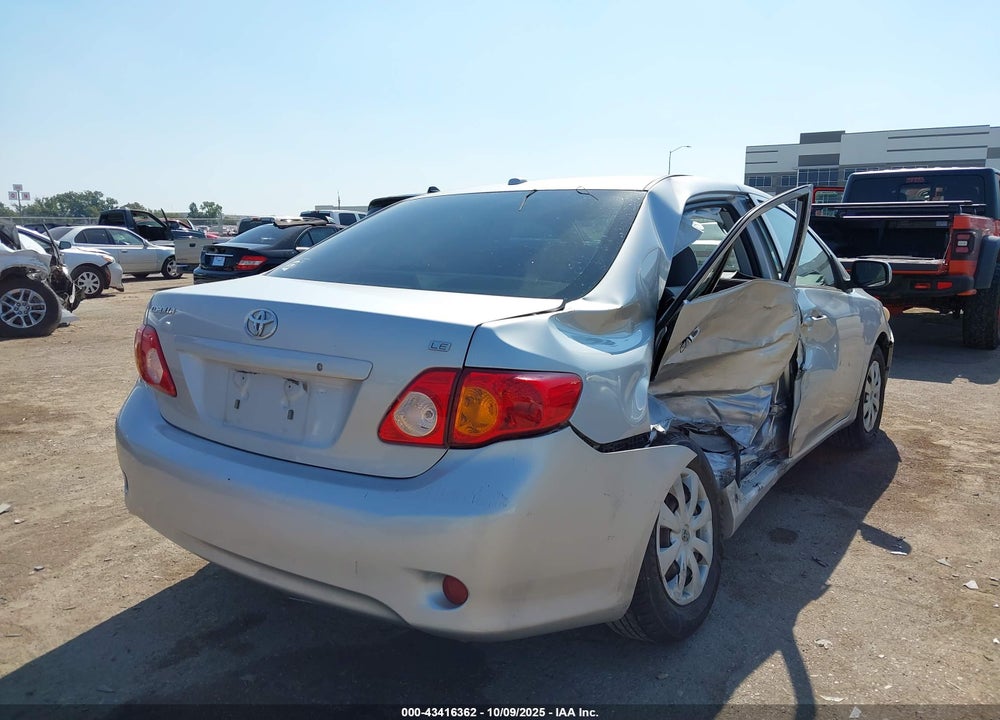 2009 TOYOTA COROLLA VIN: 1NXBU40E29Z088180
