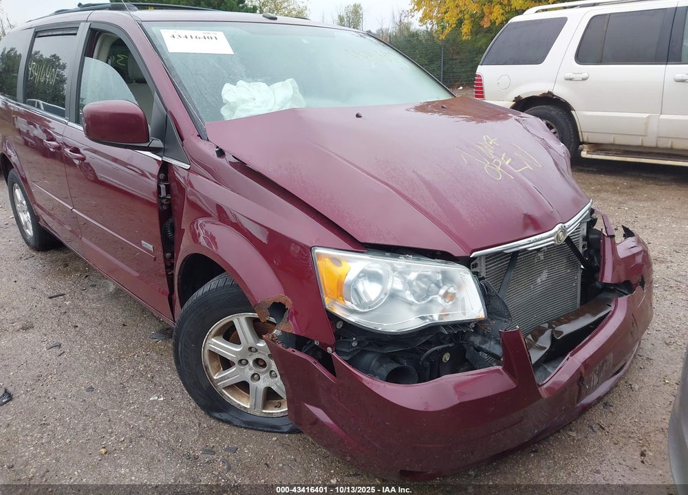 2008 CHRYSLER TOWN & COUNTRY TOURING VIN: 2A8HR54P48R802736