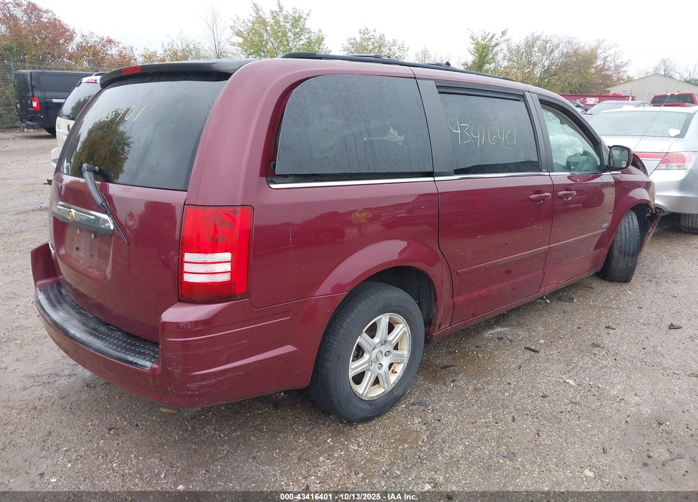 2008 CHRYSLER TOWN & COUNTRY TOURING VIN: 2A8HR54P48R802736
