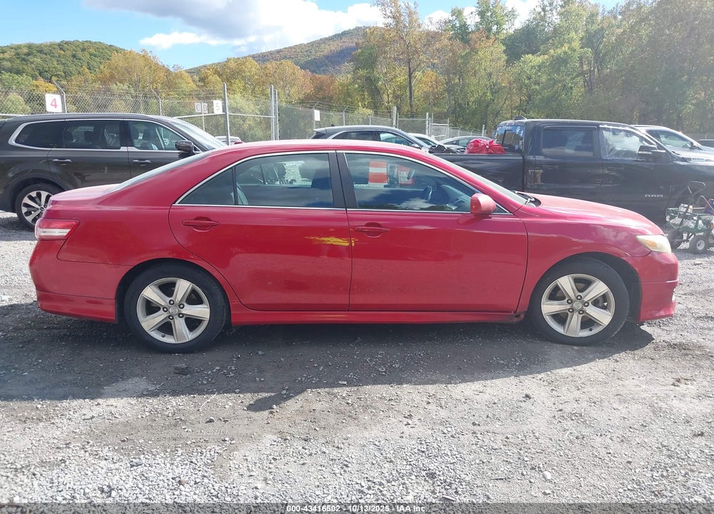 2011 TOYOTA CAMRY SE VIN: 4T1BF3EK9BU608450