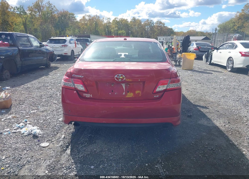 2011 TOYOTA CAMRY SE VIN: 4T1BF3EK9BU608450