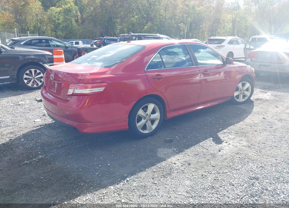 2011 TOYOTA CAMRY SE VIN: 4T1BF3EK9BU608450