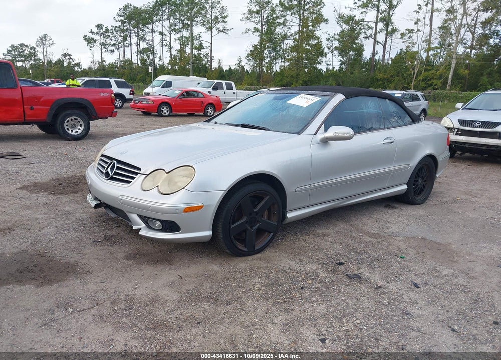 2004 MERCEDES-BENZ CLK 500 VIN: WDBTK75G04T020385