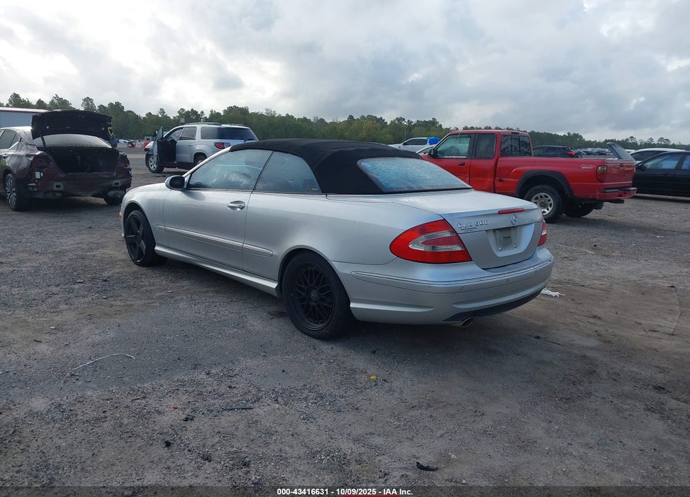 2004 MERCEDES-BENZ CLK 500 VIN: WDBTK75G04T020385