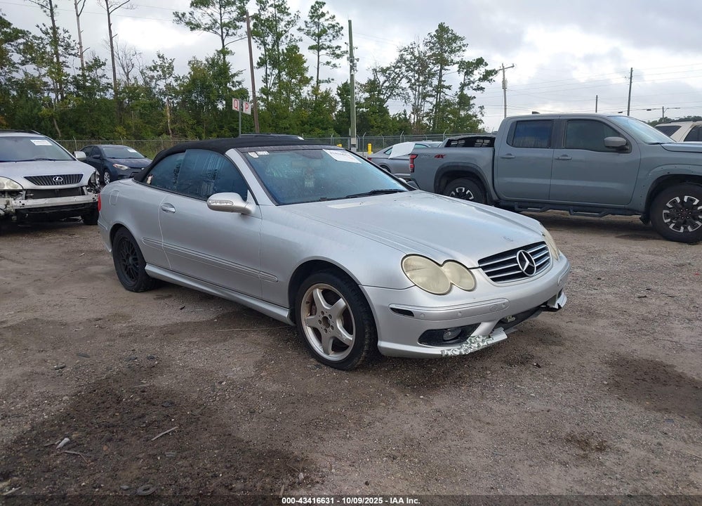 2004 MERCEDES-BENZ CLK 500 VIN: WDBTK75G04T020385