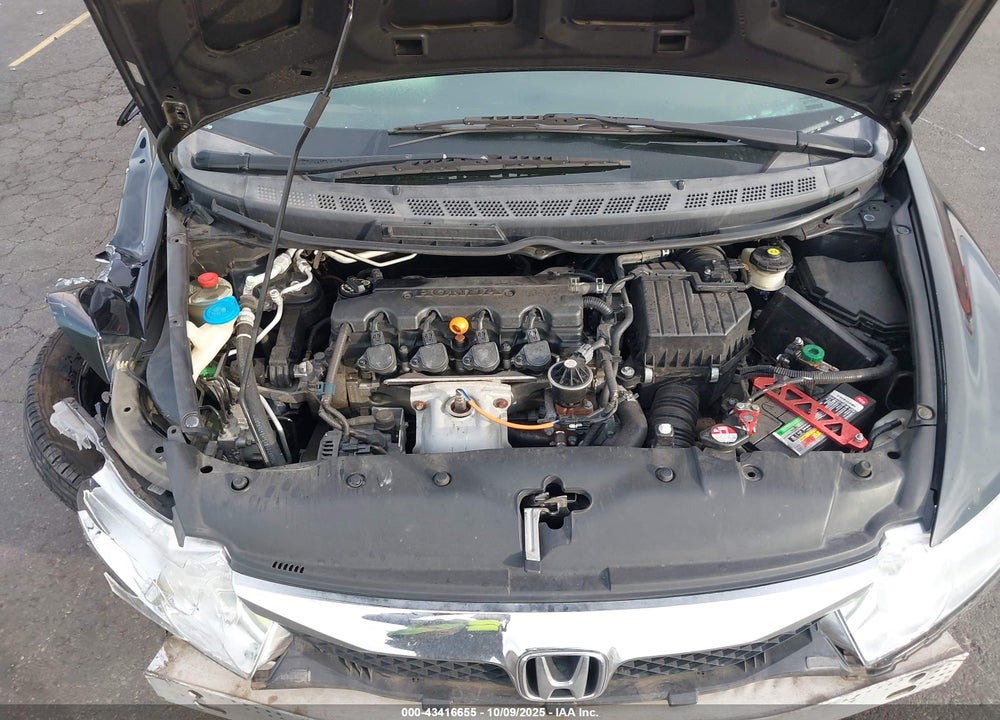 2011 HONDA CIVIC VIN: 2HGFA1F55BH309396
