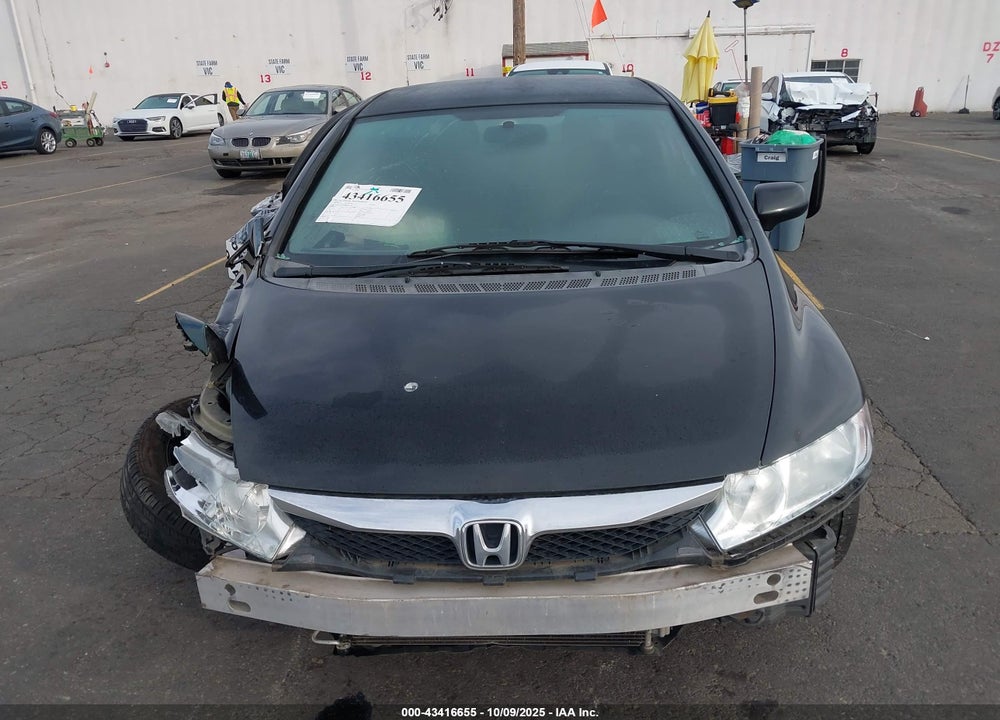 2011 HONDA CIVIC VIN: 2HGFA1F55BH309396