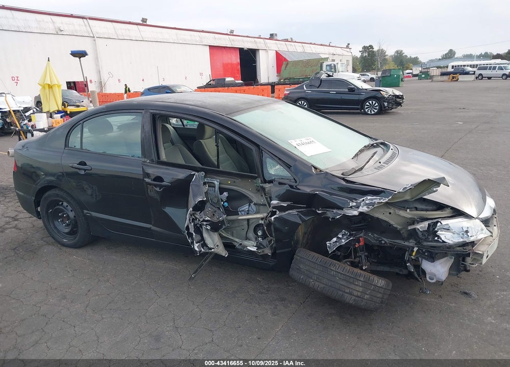 2011 HONDA CIVIC VIN: 2HGFA1F55BH309396