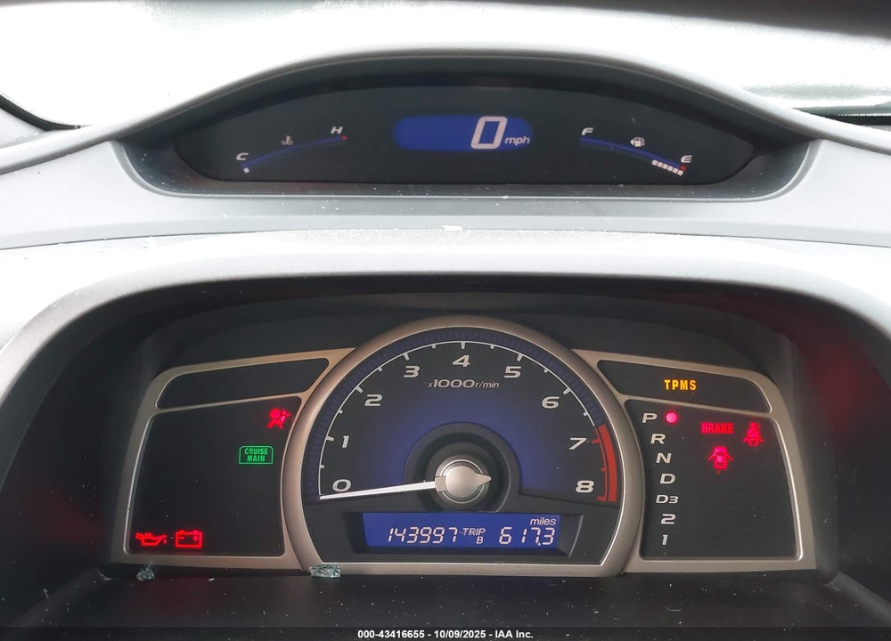 2011 HONDA CIVIC VIN: 2HGFA1F55BH309396
