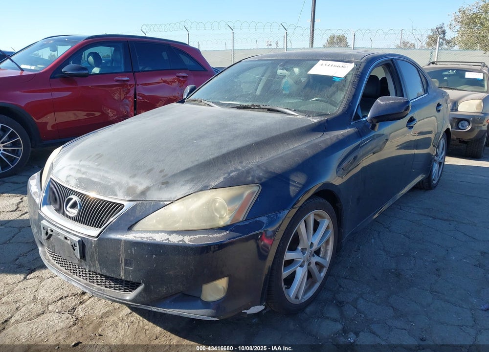 2007 LEXUS IS 250 VIN: JTHBK262672034710