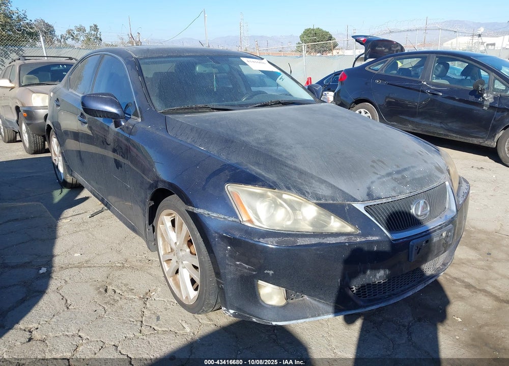 2007 LEXUS IS 250 VIN: JTHBK262672034710