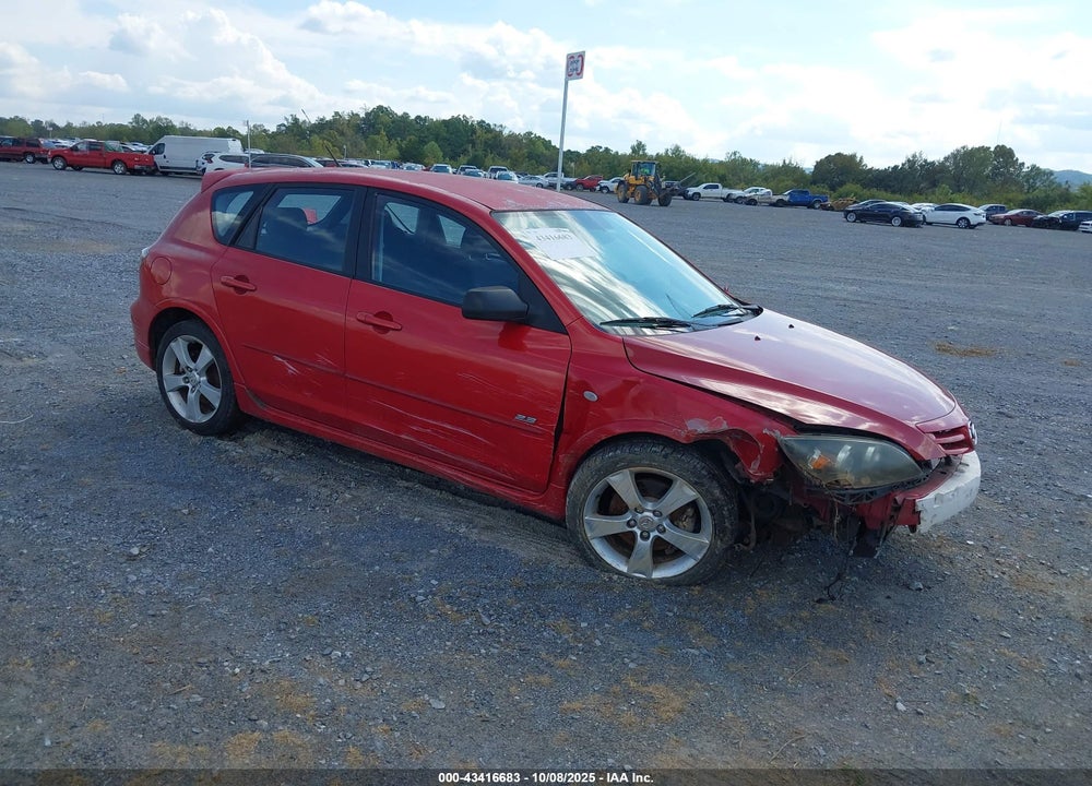 2005 MAZDA 3 S VIN: JM1BK143X51328914