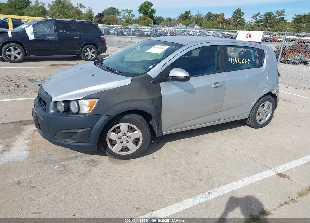 2013 CHEVROLET SONIC LS AUTO VIN: 1G1JA6SH9D4102315